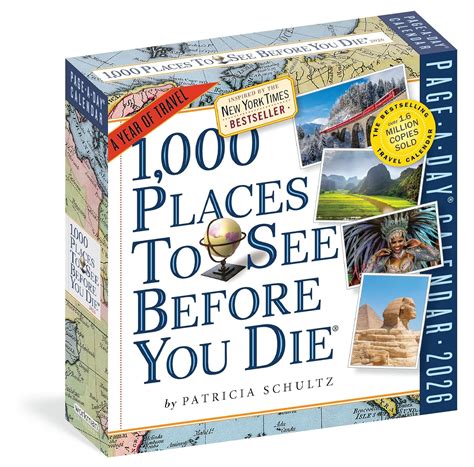 1,000 Places to See Before You Die Page-A-Day® Calendar 2026: A Year of Travel: Workman ...