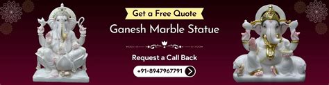 Marble Ganesh Statues | Custom Marble Ganesh Murti Manufacturer ...