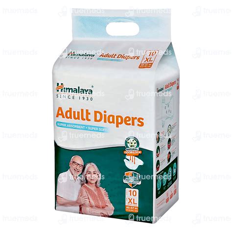 Himalaya Adult Diapers Extra Large 10 - Uses, Side Effects, Dosage ...