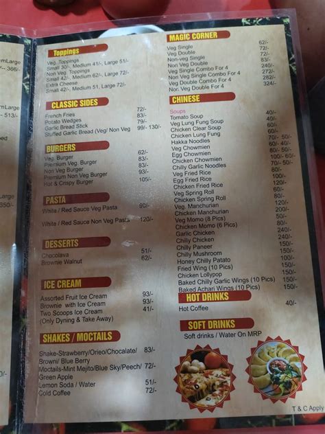 Menu at Slice of pizza, Dehradun, Bangali Kothi Chowk