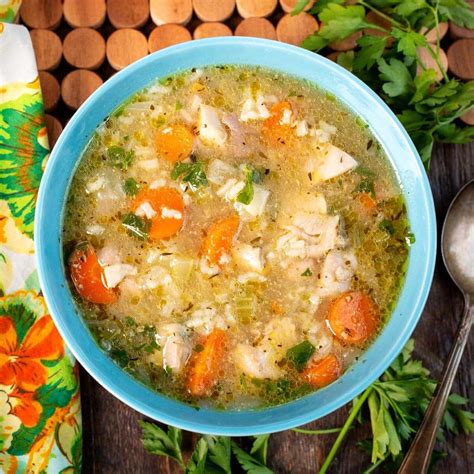 Instant Pot Chicken Rice Soup - Simply Happy Foodie