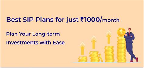 Invest in best sip plans for 1000 per month