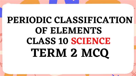 Image result for Class 10 Science Periodic Test 2
