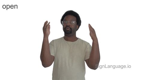 Open in ASL - American Sign Language - 4 Video Examples