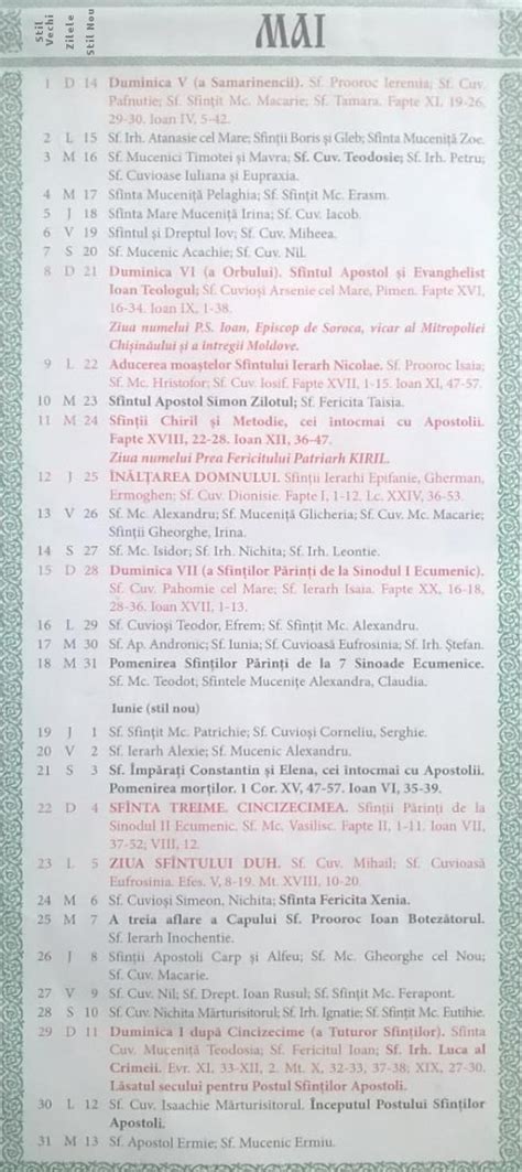 Bildergebnis für calendar ortodox 2023