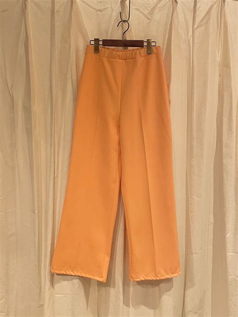 color easy flare pants | m.used clothing store