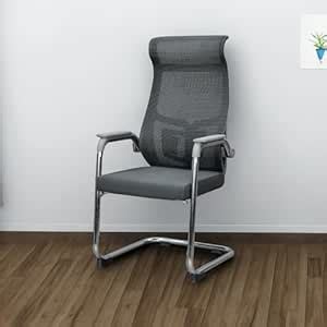 Royaloak Verona Italian Visitor Chair | Nylon Mesh | High Back Support ...