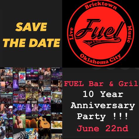 TEN (10) YEAR Anniversary Party !!, 222 East Sheridan, Oklahoma City ...