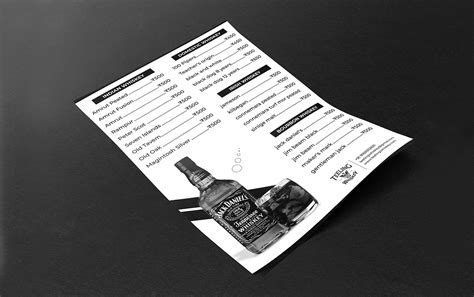 Menu Card in MS Design 的图像结果