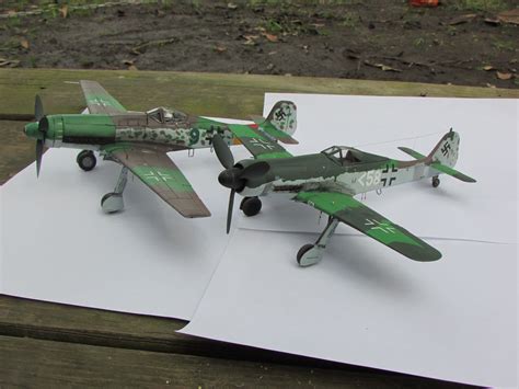 Comparison of Ta-152 H-1 and Fw-190 D-11