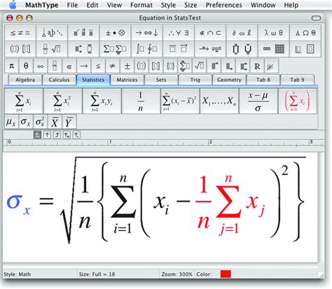 MathType Free Software 的图像结果