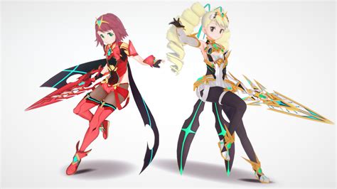 pyra, mythra, mythra, luna platz, and sonia strumm (xenoblade ...