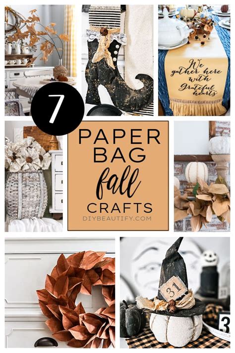 Image result for Paper Bag Fall Crafts