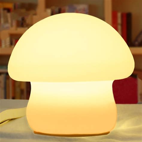 ZKLiLi Cute Mushroom Lamp LED Night Light Kids Room, Kids Room Squishy ...