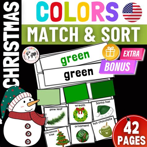 Image result for Christmas Tree Color Sorting