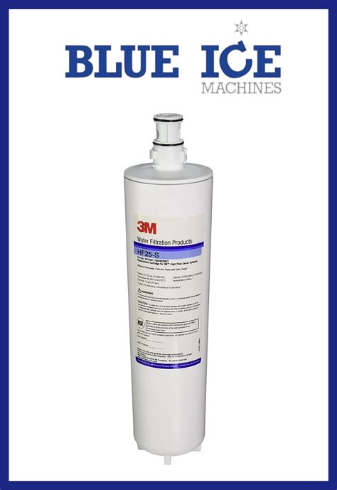 3M HF25-S Filter For Ice Cube Machines - Blue Ice Machines