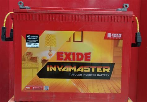 Exide InvaMaster Tall Tubular IMTT1500 (150 AH) - RK Traders
