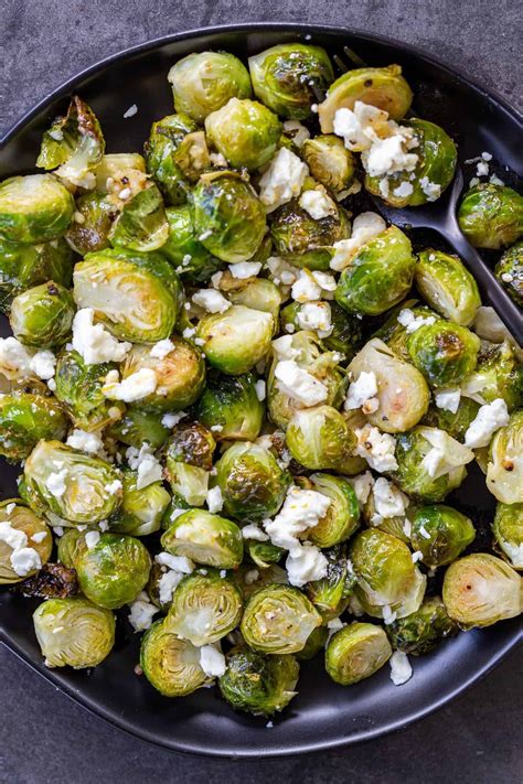 Pan Fried Brussel Sprouts Garlic
