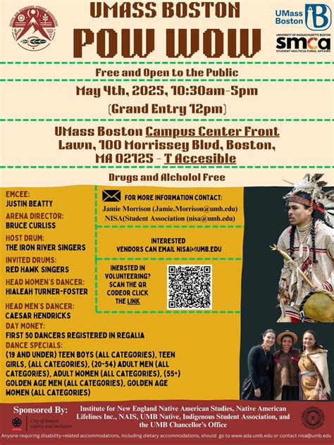 2025 UMass Boston Powwow, UMass Boston, 4 May 2025 | AllEvents