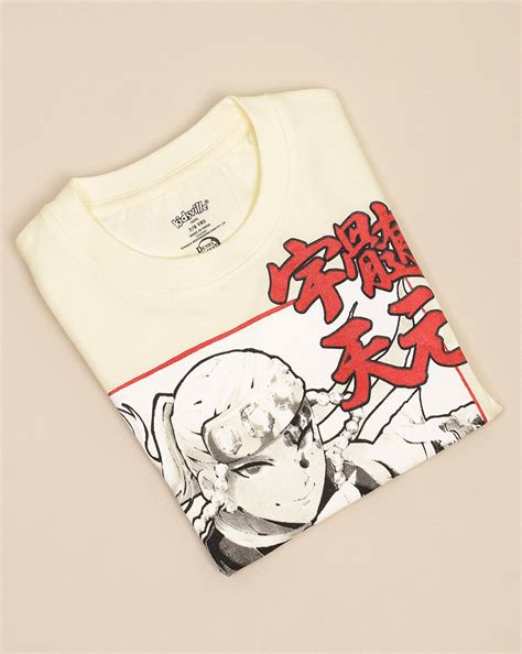 Demon Slayer Printed Regular Fit Tshirt For Boys – Kidsville