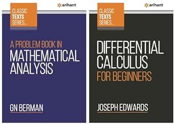 Buy A Problem Book In Mathematical Analysis & Differential Calculus For ...