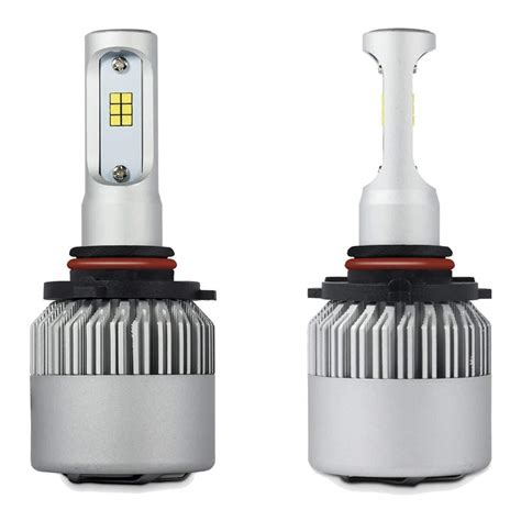 AutoFurnish H4 6000K Car LED Headlight Bulb Pair Compatible with Toyota ...