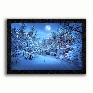 Poster N Frames Decorative Art Print of landscape scenery painting ...