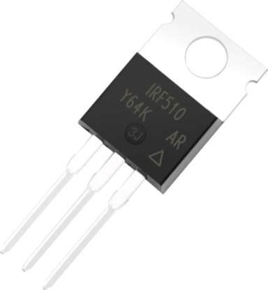 Ihc IRF510 Power MOSFET Transistor(PACK OF 5) Electronic Components ...