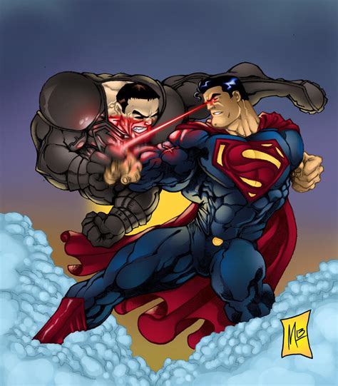 Superman vs. Zod by bigMdesign on DeviantArt