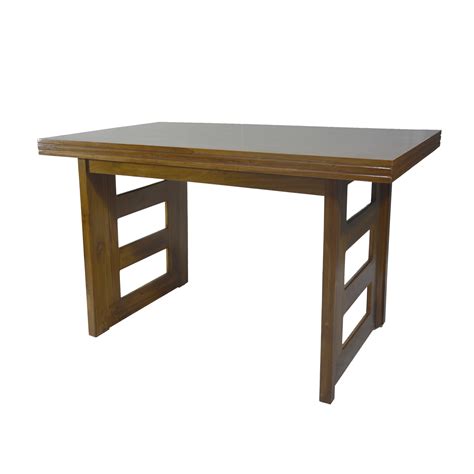 DT SDH Teakwood Dining Table OST Top - Wooden Dining Table | JFA.IN