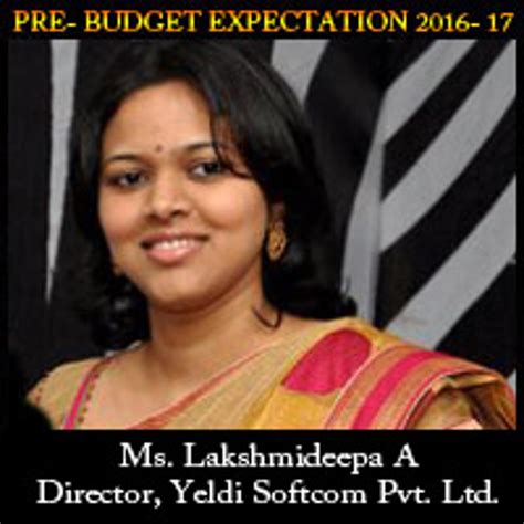 Yeldi Softcom, Pre Budget Expectations Of Yeldi Softcom Pvt. Ltd, Pre ...