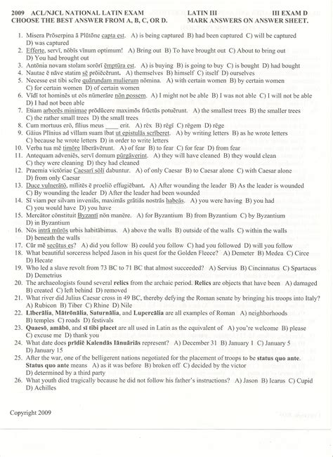 National Latin Exam 2021 Answers vitalfall