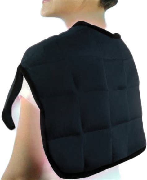 WONDERWORLD ® Neck + Shoulder Wrap - Hot & Cold Therapy – Natural Clay ...