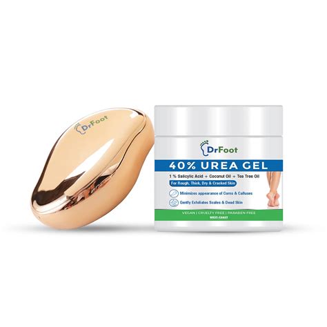 Buy Dr Foot 40% Urea Gel Moisturizes Callus Cracked Rough Dry Dead Skin ...