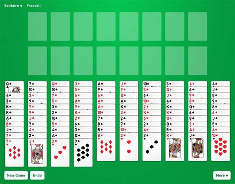 Image result for Freecell Solitaire