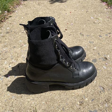 Steve Madden Combat Boots - Depop