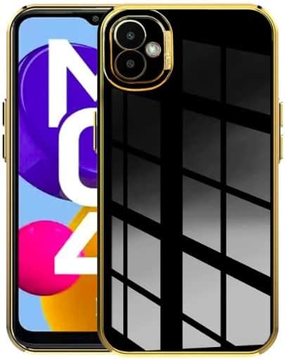 Samsung Galaxy M04 Back Cover | Soft Silicone Electroplated 6D Chrome ...