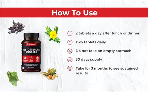 Boldfit Testosterone Supplement For Men With Tribulus Terrestris ...