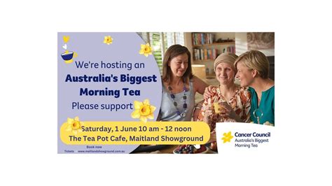 Australias Biggest Morning Tea, 50 Blomfield St, Maitland, NSW ...