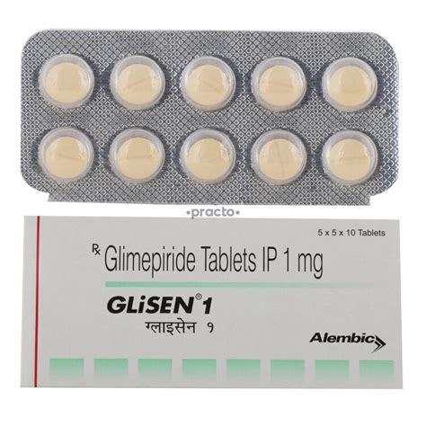 Glisen 1 MG Tablet - Uses, Dosage, Side Effects, Price, Composition ...