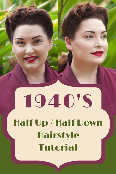 Image result for 40s Hair Tutorial