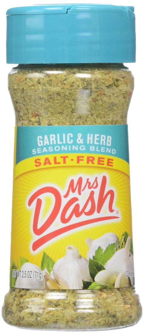 Amazon.com : Mrs. Dash Seasoning, Table Blend, All-Natural, Salt-Free ...