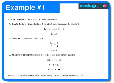 Image result for Multi-Step Equations Lesson Plan