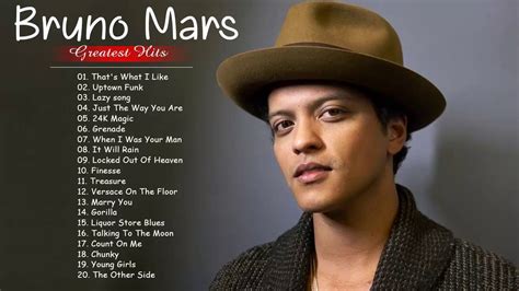 ブルーノ・マーズ 人気曲 メドレー ♥ Best Songs Of Bruno Mars | Best songs, Bruno mars ...