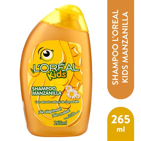 Comprar Shampoo para niños L'Oréal Kids manzanilla - 265 ml | Walmart ...