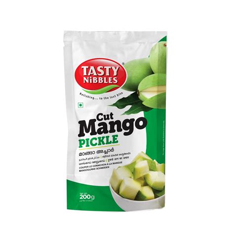 Cut Mango Pickle Pouch 200g – Tasty Nibbles