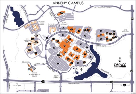 DMACC Ankeny Location Directions and Interactive Map