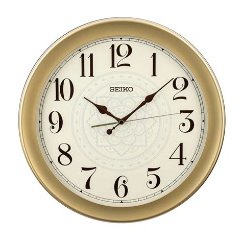Seiko Wall Clock Distinguished Floral Design QXA835FT – Sai Creations ...