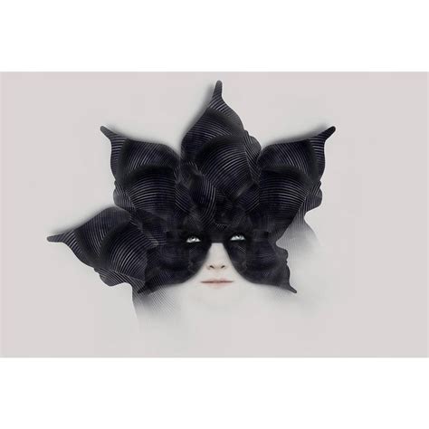AZ Female with A Bizarre Black Mask Unframed Paper Poster : Amazon.in ...