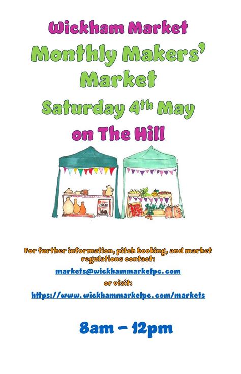 Monthly Makers Market, Wickham Market, United Kingdom, Woodbridge, 4 ...